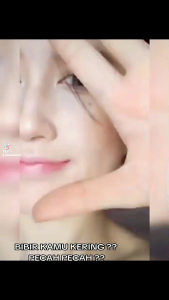 HANBOLI LIPBALM PELEMBAP BIBIR EKTRAK MAWAR VIRAL READY STOCK