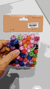 Mix Color Mini Option Flufy Soft Pom Pom balls pompom 15mm (1.5cm)