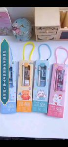 5 Set Cartoon Stationery Gift Set (5 Items each)