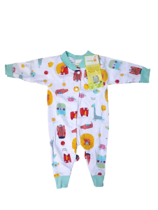 Jumper Velvet Buka kaki Baju Bayi New Born overall