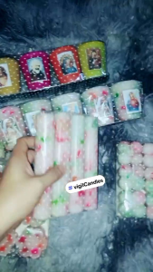 Candles with Religious Imagery for Occasions - Chunky Design - Home Décor Lighting