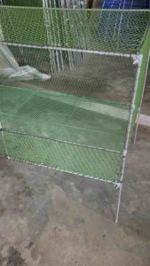 กรงไก่เล็ก ที่นอนไก่ ที่นอนสัตว์เล็ก กรงไก่เหล็ก ตาข่ายผับได้