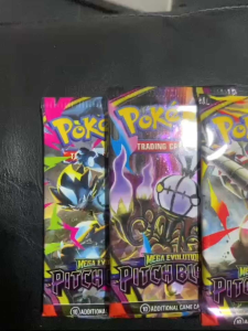Pokemon TCG Mega Evolution Pitch Black Expansion Pack 6+ Additional Game Cards