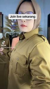 Atasan Seragam Pemda Atasan dan Rok