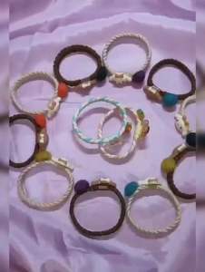 IKAT RAMBUT SANRIO KOREAN STYLE / KUNCIR RAMBUT MODEL TAMBANG / SCRUNCHIE KEPANG CARTOON / KARET RAMBUT KARAKTER ELASTIS / SANRIO CUTE HAIRTIE / SCB2725