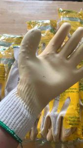 ถุงมือจับกระจก ตราsmile