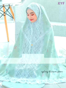 Mukena Dewasa Sydney Blossom By Dalanova Cantik Adem Jumbo Enteng & Nyaman