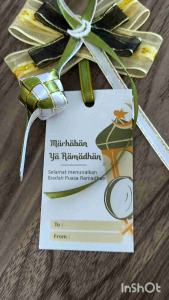 Gif Card Ramadhan Pita Ketupat Kartu Ucapan Selamat Puasa