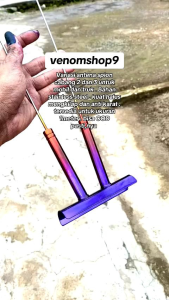 Variasi antena spion Stainless Steel Truck/Mobil panjang ( ±1 METER ) BISA COD aksesoris eksterior Mobil/Car/Truck/Truk