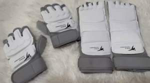 WTF แท้ ถุงมือเทควันโด้ 100% ถุงมือ MMA สำหรับนวมมวย และนวมแบบตัด