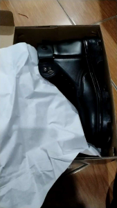 Sepatu PDH Tali Resleting Outsol Radial Kerja Harian Kantor Formal Security pria wanita kuliah