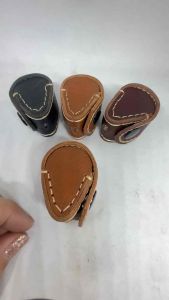 ซองหนังใส่กล้องส่องพระใส่ Canon หรือ zeiss d80 ทำจากหนังวัวแท้ งานทำมือ แข็งแรง ทนทาน