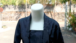 KEBAYA KEMBANG BATU KHAS JAWA WARNA HITAM