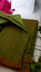 Pure Handloom Soft Khadi Cotton Saree