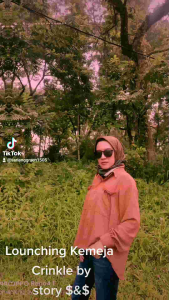 Kemeja wanita Crinkle Blouse Sarma kemeja CrinkLe