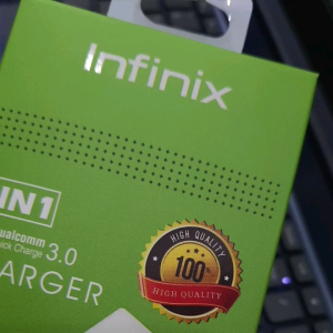 CHARGER CASAN INFINIX 33W MICRO USB QUICK CHARGER QUALCOMM 3.0 FAST CHARGING PENGISIAN CEPAT 33 WATT