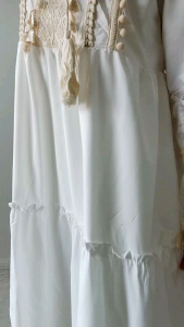 14049 Zalica Tiered Boho Maxi Dress Fashion Vintage Retro Style