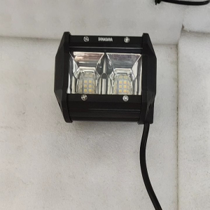 Lampu Tembak Sorot LED Worklight 12Mata 48Watt  Kotak&Bulat Mobil/Motor Putih-kuning harga 1 biji