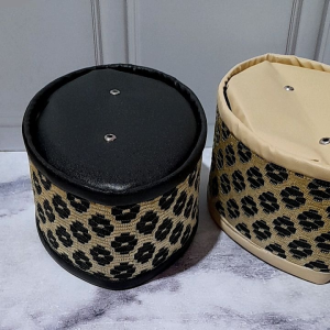 Desain Modern Songkok Kulit Sintetis Motif