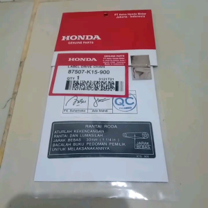 sticker stiker logo tulisan tempelan stelan setelan rantai roda cb 150r k15G cb 150r k15M cbr 150r k45G cbr 150r k45N cbr 250rr k64 original honda