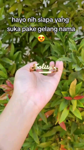 Gelang Nama Titanium Anti Karat Anak Dewasa: Aksesoris Fashion yang Berkualitas
