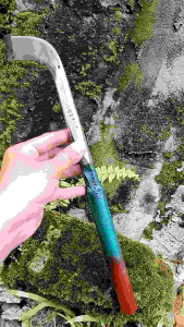 Pisau Sadap Karet Fauna & Paku Rel Baja Pandrol