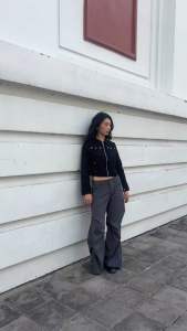 wheremory - Hallie low waist pants