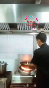 Wajan Nasi Goreng uk 45cm gagang plat baja /KUALI WAJAN PENGGORENG / Wajan kwetiaw/ mie goreng