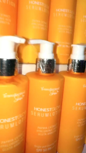 HONESTGLOW® SERUM LOTION+3glasskinsoap
