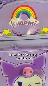Tas Sekolah Anak Perempuan SD SMP Model Kuromi Chinamorol Terbaru Viral Tas Sekolah Perempuan sd