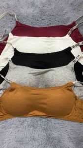 สปอร์ตบาร์ผ้ายึดวัยรุ่น   ตะขอหลัง 3 ตะขอ F  5 สี น้ำหนักส่วมใส่ รวบตัว 32-42 น้ำหนัก 45-55