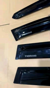 Talang Air Chery Tigo Tiggo 7 / 8 2022 2024 2025 2026 2027 Side Visor Injection Hitam .