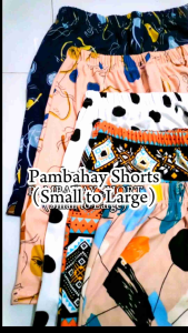 Pambahay Short For Adult Small to XXXL Comfy Shorts Cotton Spandex