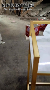 RJP FURNITURE Meja Console Minimalis Estetik Industrial-Nier Vers2 Meja Besi