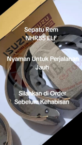 KAMPAS REM DEPAN BELAKANG BRAKE SHOE ISUZU NKR55 NHR55 ELF