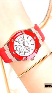 Jam tangan Guess wanita tali karet model terbaru premium 126