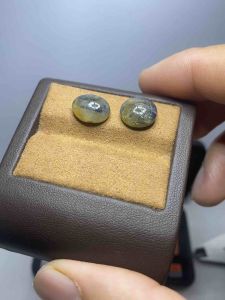 15205-COMBO 2 VIÊN SAPPHIRE (THIÊN NHIÊN ) RẠN KHÔNG XỬ LÝ SALE