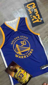 JERSEY BASKET GOLDEN STATE WARRIORS GSW BIRU STEPHEN CURRY 30 HOME SWINGMAN