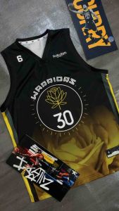 JERSEY STEPHEN CURRY WARRIORS GSW GOLDEN STATE WARRIORS CITY 2022 2023 GOLDEN BLOOD ROSE SWINGMAN