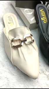 Ziza Mules Flat Wanita bapau Terbaru
