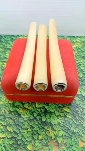 Pipa Tulang Sapi Bulat Kristal Variasi Ring Cincin A588