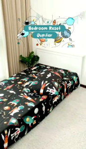 SPREI KATUN KARAKTER ANAK LAKI LAKI MOTIF ASTRONAUT SEPRAI SPIDERMAN