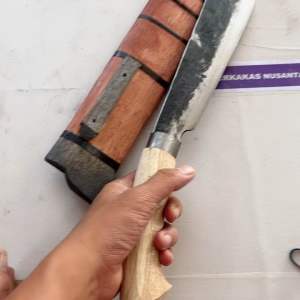 Terlaris Golok Baja Khas Banten Siap Pakai