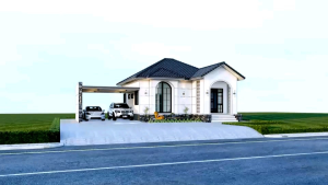 แบบบ้านสไตล์ยุโรป 1 ชั้น