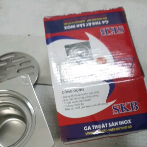 hộp Ga Ga thoát sàn cao cấp inox 304 SKB inox dày 1.5mm