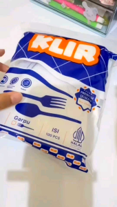 Sendok Makan Plastik Putih Bening Nasi Kotak Bungkus 1 Pak isi 100 pcs