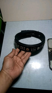 kalung kulit anjing  pemburu dewasa