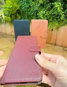 Oppo Reno12pro เคสมือถือ เปิด-ปิด ข้างหน้ามีแม่เหล็กล็อค มีช่องใส่รูปบัตรใส่เงินได้พร้อมสายห้อยเคส