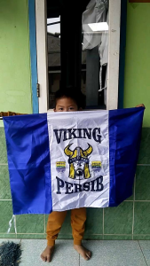 bendera persib 120x80 cm