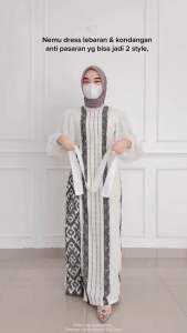 PADMA COUPLE TENUN WHITE - DRESS TENUN TERBARU